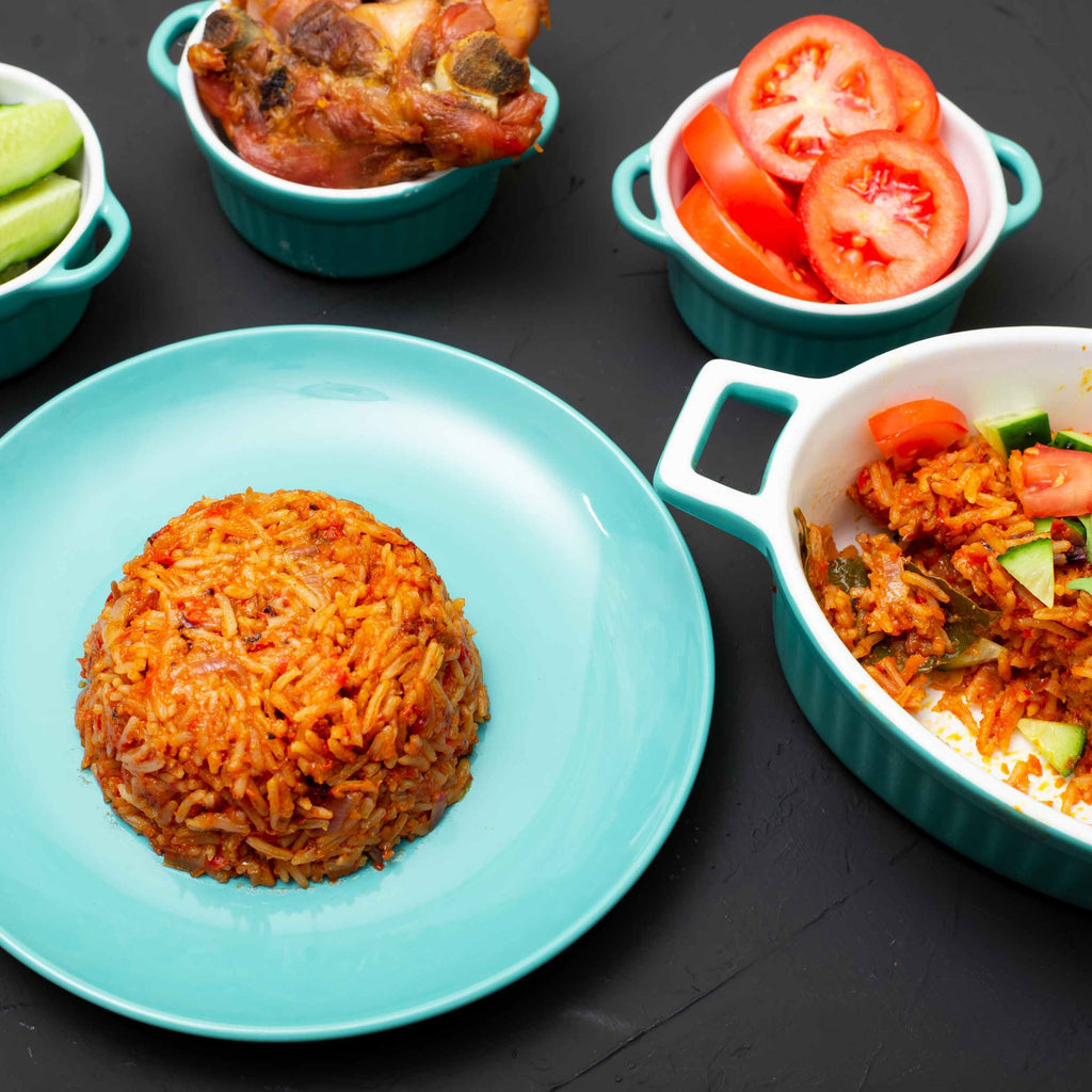 Balanced diet in African dishes by ZOAM Foods