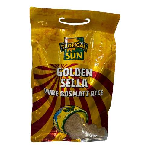 Tropical Sun Golden Sella Basmati Rice at ZOAM Stores