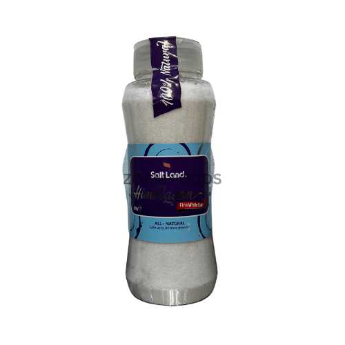 Salt Land Himalaya Fine White Salt 800g available at ZOAM STORES